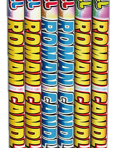 10 Ball Roman Candle 6 Pack (24/6)