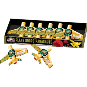 Plane Drops Parachute (50/6)