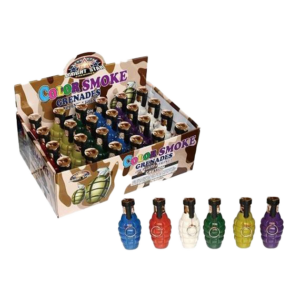 Pullstring Color Smoke Grenades (6/24)